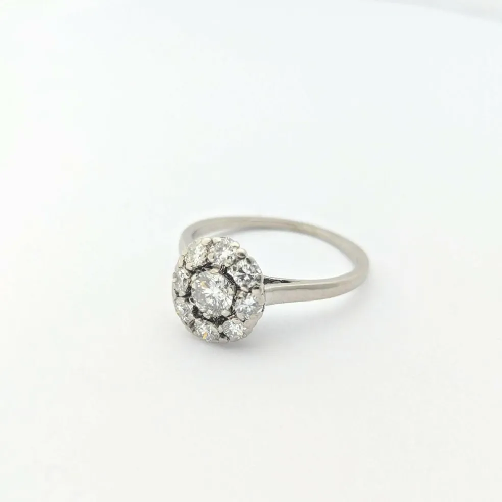 Bague Platine et diamants