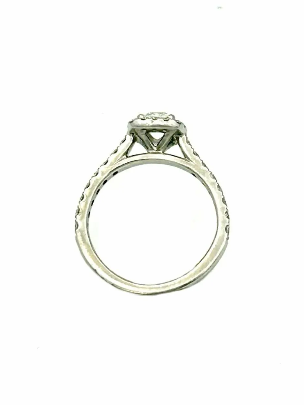 Bague Platine et Diamants Certifié