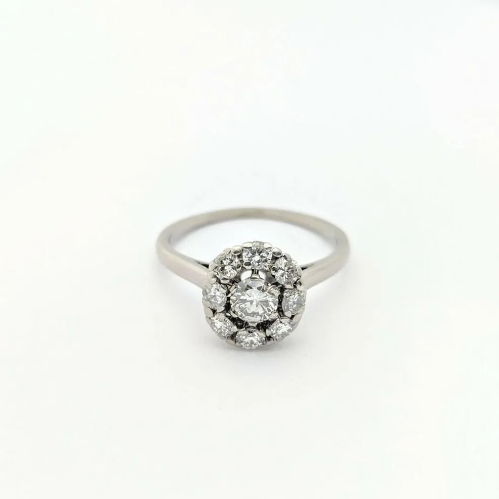 Bague Platine et diamants