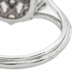 Bague Pompadour Or blanc Diamant