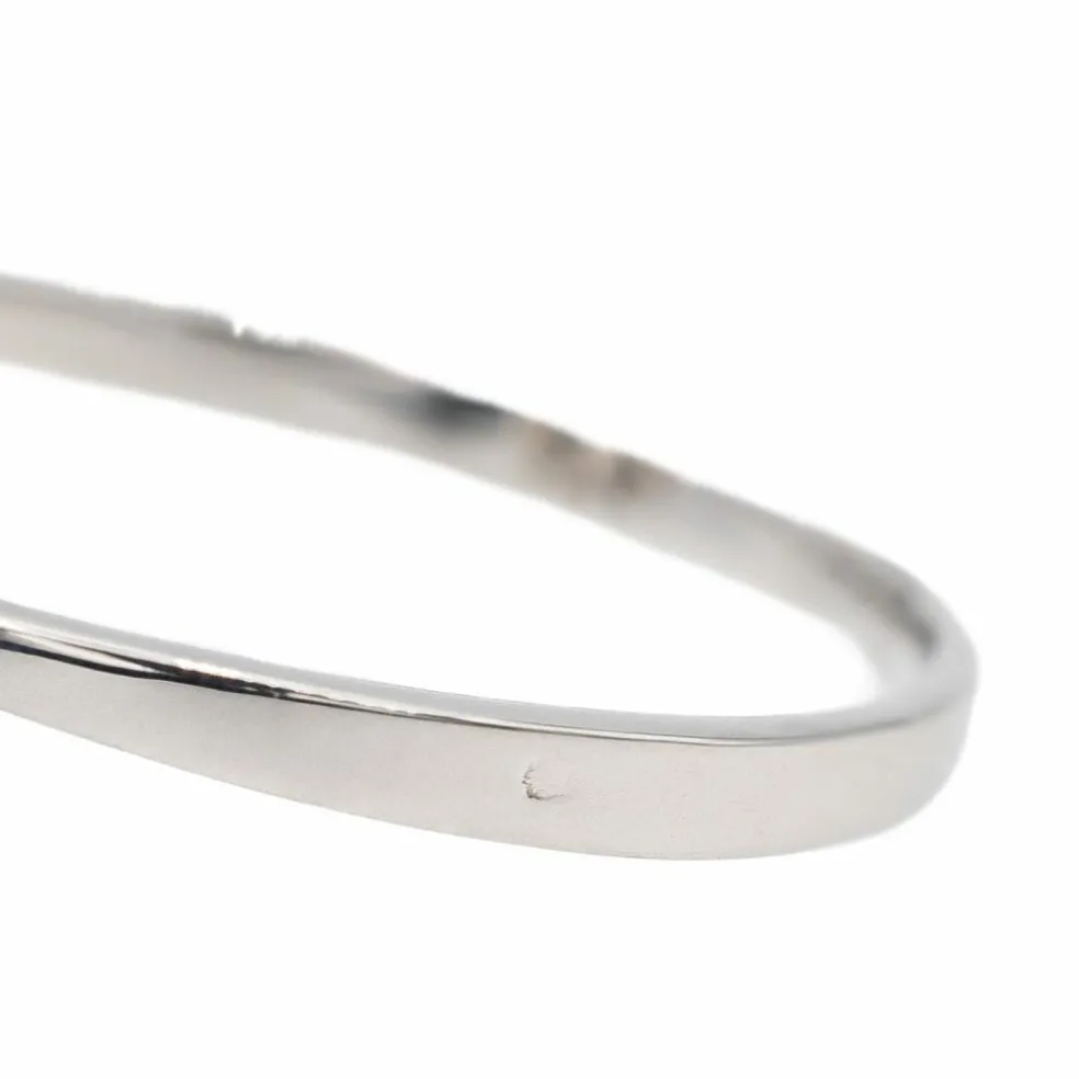 Bague Pompadour Or blanc Saphir