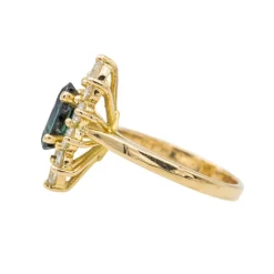 Bague Pompadour Or jaune Saphir