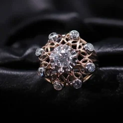 Bague époque années 50 Diamants