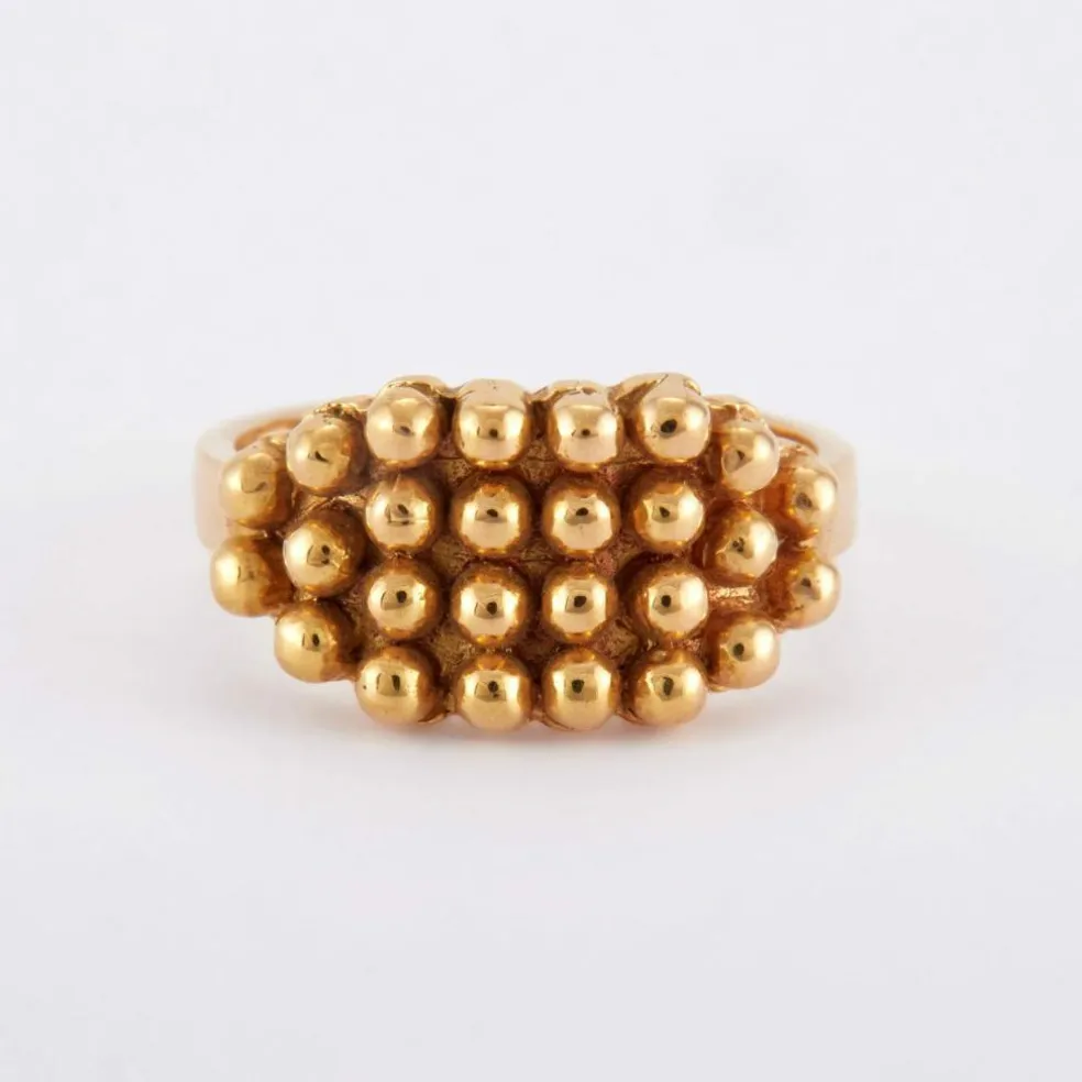 Bague Porteloise Or Jaune