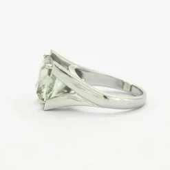 Bague Prasiolite Diamants