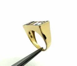 Bague Premier avec pierres multicolores
