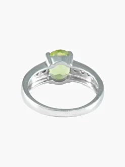 Bague Péridot Diamants