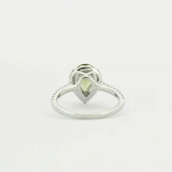 Bague Péridot Diamants