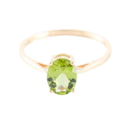 Bague Péridot ovale
