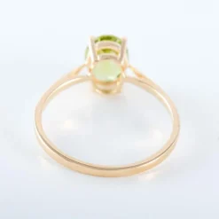 Bague Péridot ovale