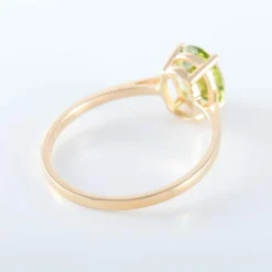 Bague Péridot ovale
