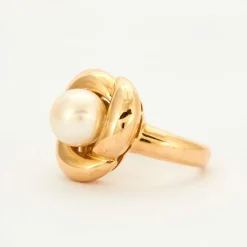 Bague Pétale Perle