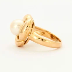 Bague Pétale Perle