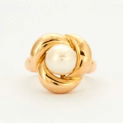 Bague Pétale Perle