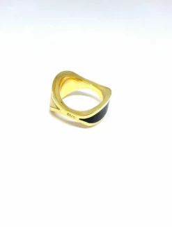 Bague Puig Doria , bois et ivoire