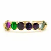 Bague "REGARD" (Multi Gemstone), or jaune 14 carats 10806-6711