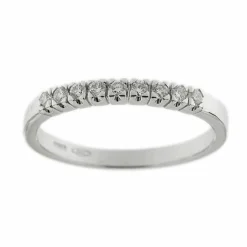 Bague Riviera avec diamants de 0,27 ct