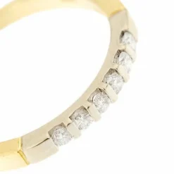 Bague Riviera avec diamants de 0,24 ct