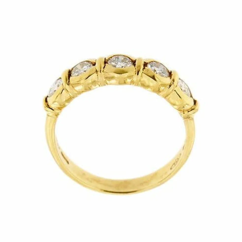 Bague Riviera avec diamants de 0,50 ct