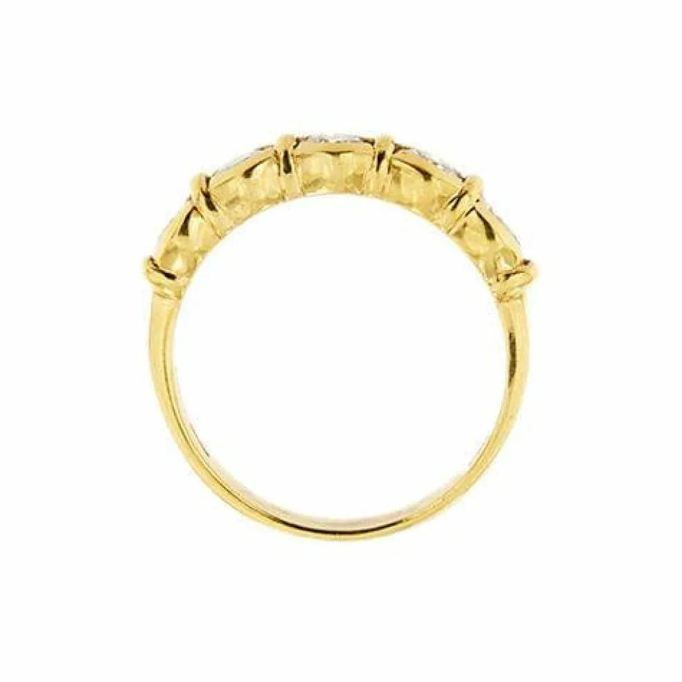 Bague Riviera avec diamants de 0,50 ct