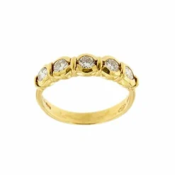 Bague Riviera avec diamants de 0,50 ct