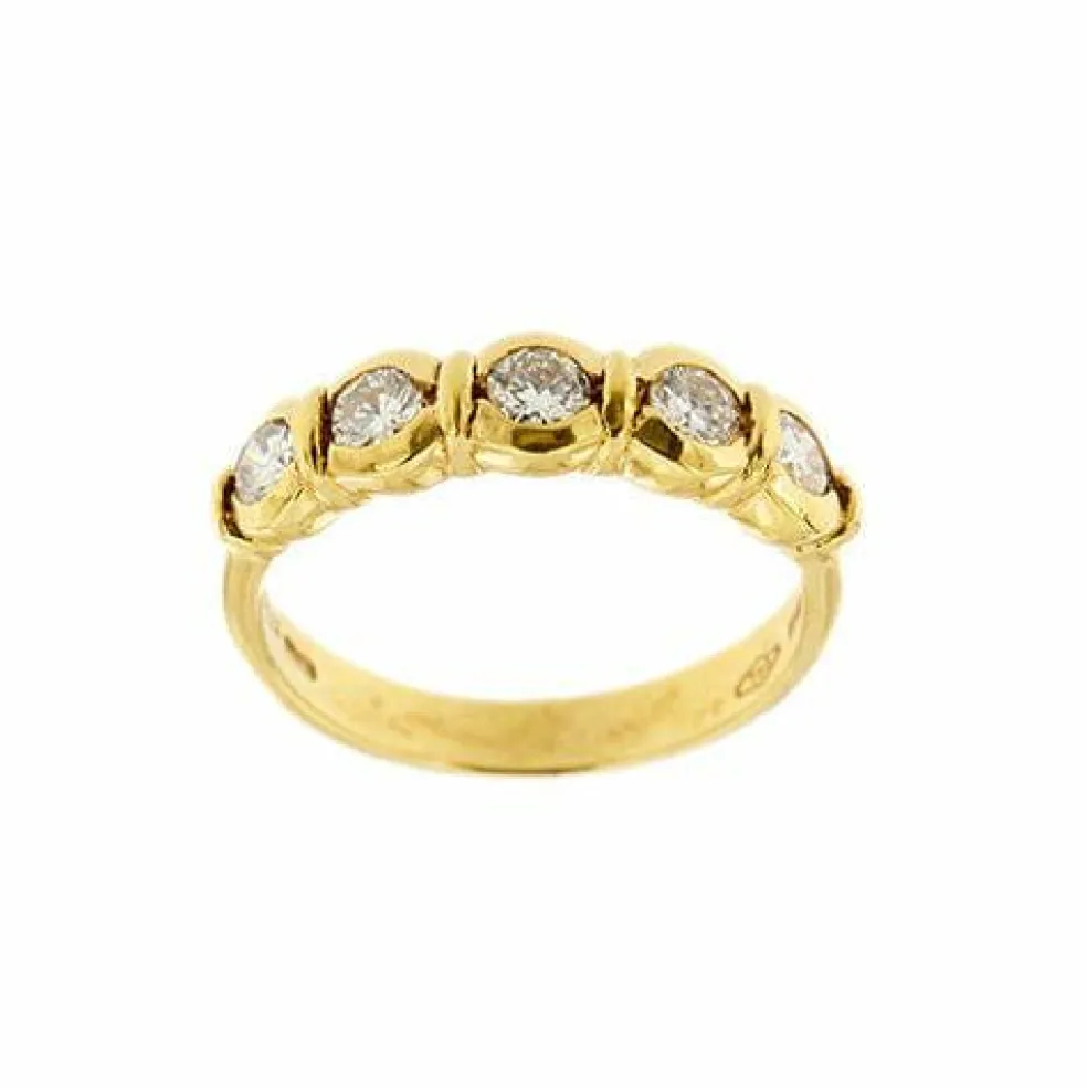 Bague Riviera avec diamants de 0,50 ct