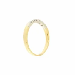 Bague Riviera avec diamants de 0,24 ct
