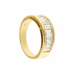 Bague Riviera en diamant de 1,27 ct