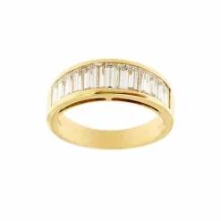 Bague Riviera en diamant de 1,27 ct
