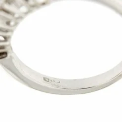 Bague Riviera en diamant de 0,75 ct