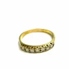 Bague Rivière avec diamants années 1960