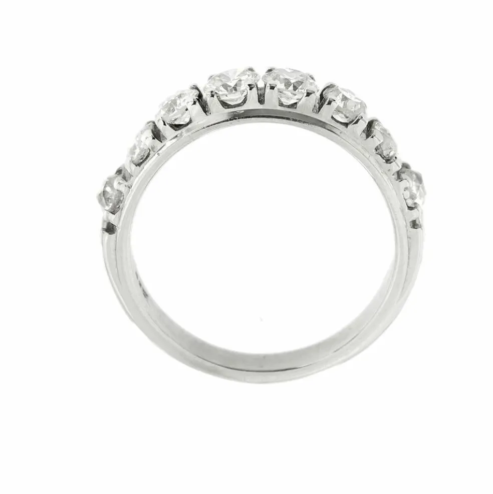 Bague Rivière avec diamants de 1,14 ct