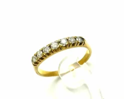 Bague Rivière avec diamants années 1960