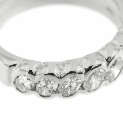Bague Rivière avec diamants 1,19 ct