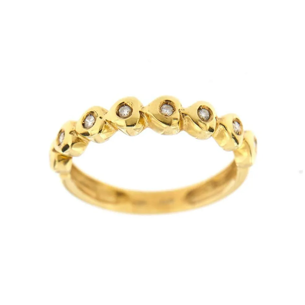 Bague Rivière diamants