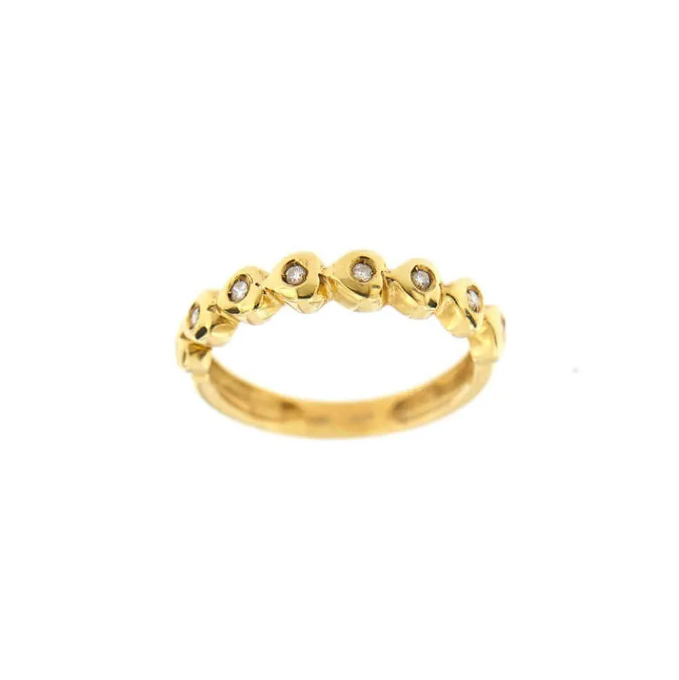 Bague Rivière diamants