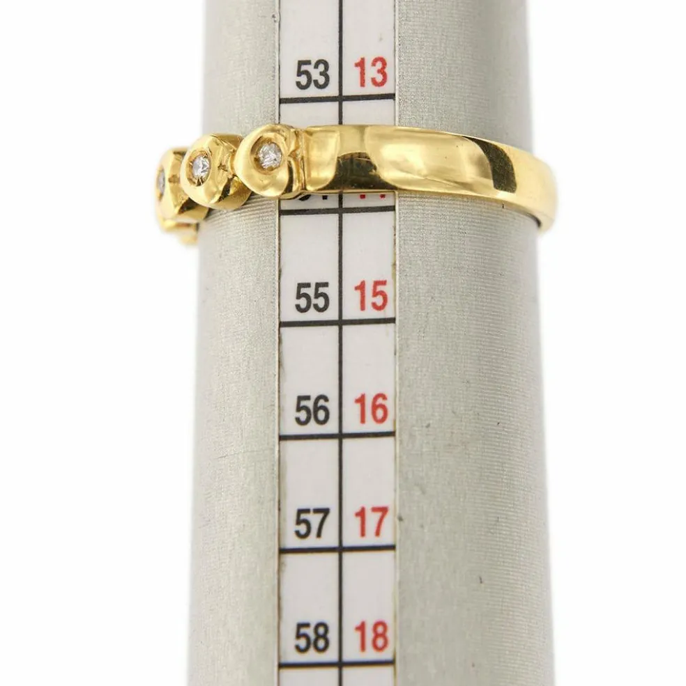 Bague Rivière diamants