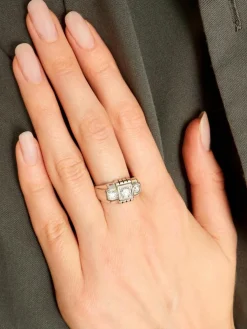 Bague "Rivière" Diamants Circa 1935