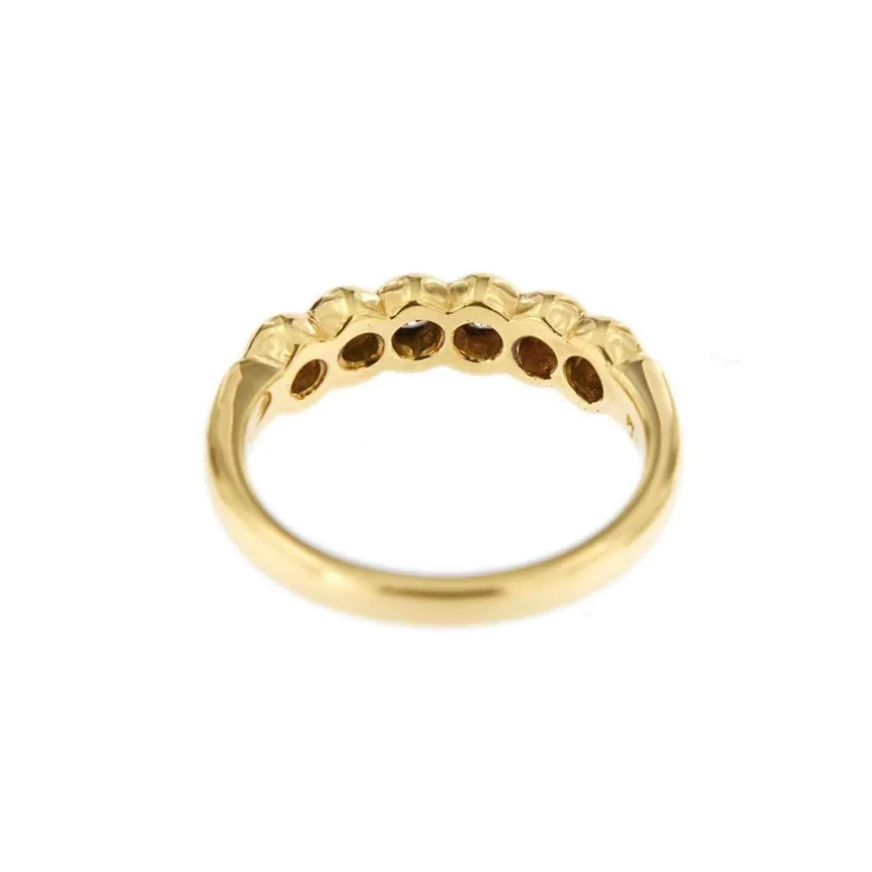 Bague rivière en diamant de 0,50 ct