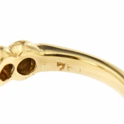 Bague rivière en diamant de 0,50 ct