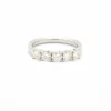 Bague Rivière en or blanc 0,86 ct