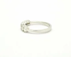 Bague Rivière en or blanc 0,68 ct