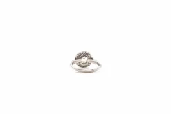 Bague ronde Platine Diamant