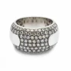 Bague ROSSE en or bicolore et diamants