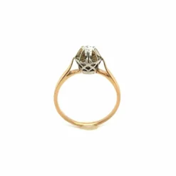 Bague Rétro Diamant Or