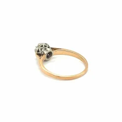 Bague Rétro Diamant Or