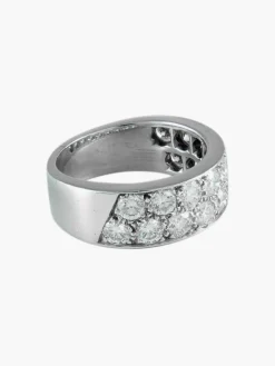 Bague Ruban Diamants