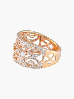 Bague Ruban Diamants