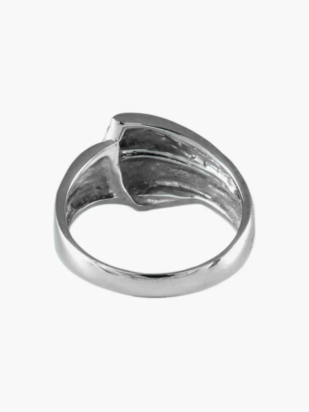BAGUE "RUBAN" OR & DIAMANTS