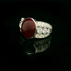 Bague Rubis Cabochon
